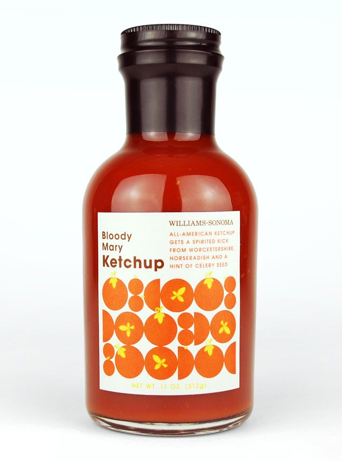 a bottle of ketchup on a white background