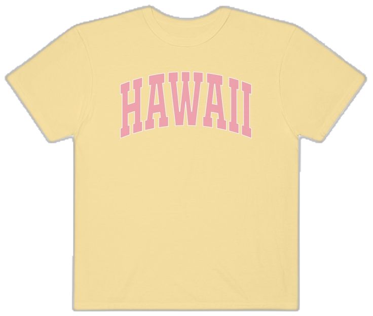 Casual Yellow T-shirt For Vacation, Summer Pink Shirt With Screen Print, Casual Relaxed Fit T-shirt For Poolside, Casual Beach Vacation Camp Shirt, Casual Camp Shirt For Beach Vacation, Trendy Pre-shrunk Shirt For Vacation, Casual Cotton Camp Shirt For Vacation, Relaxed Fit Graphic Print Camp Shirt For Beach, Summer Shirt With Relaxed Fit For Vacation