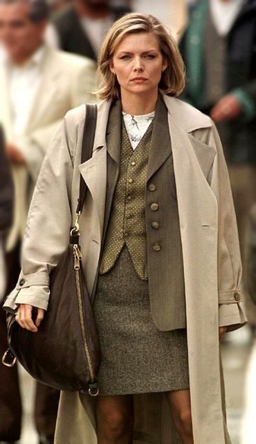 ♡ Miranda Hobbes, Michelle Pfeiffer, One Fine Day, Mode Inspo, 가을 패션, Kate Moss, Looks Vintage, 90s Fashion, Classy Outfits