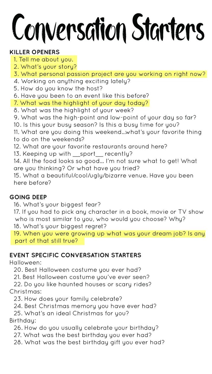 Social Questions Conversation Starters, To Get To Know Someone Questions, How To Make Convos Interesting, Morning Conversation Starters With Him, Relationship Starter Questions, Conversation Starters New Friends, New Relationship Conversation Starters, Random Conversation Topics, Friendly Questions To Ask