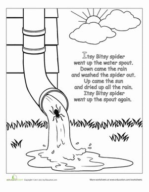 a coloring page with an image of a water spout and the words it's birthday