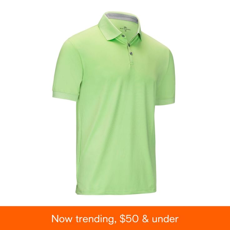 in stock Activewear Fashion, Athletic Shirts, Mens Golf, Golf Polo Shirts, Golf Polo, Mens Polo Shirts, Golf Shirts, Shirt Online, Lime Green