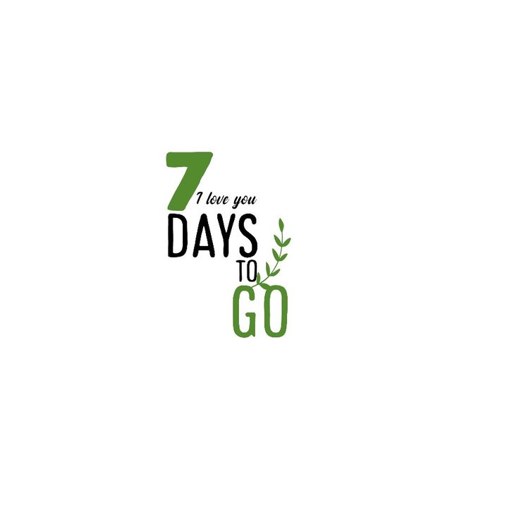 I love you Six Days To Go Countdown, 7 Day To Go Wedding Png, 7 Days To Go Countdown Birthday, 7 Days To Go Countdown, 3 Days To Go Countdown Wedding, 7 Days To Go Countdown Wedding, 1 Day To Go Countdown Wedding, Days To Go Countdown, Hk Logo