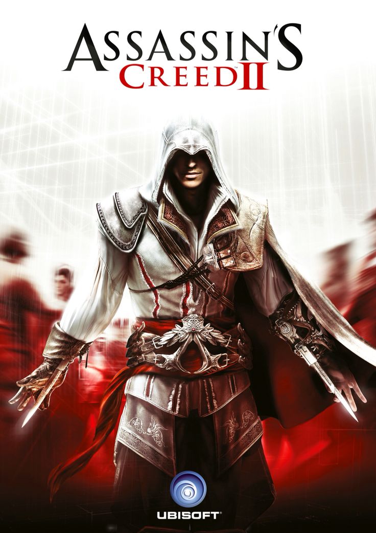 the cover art for the video game, assassin's credi on xbox