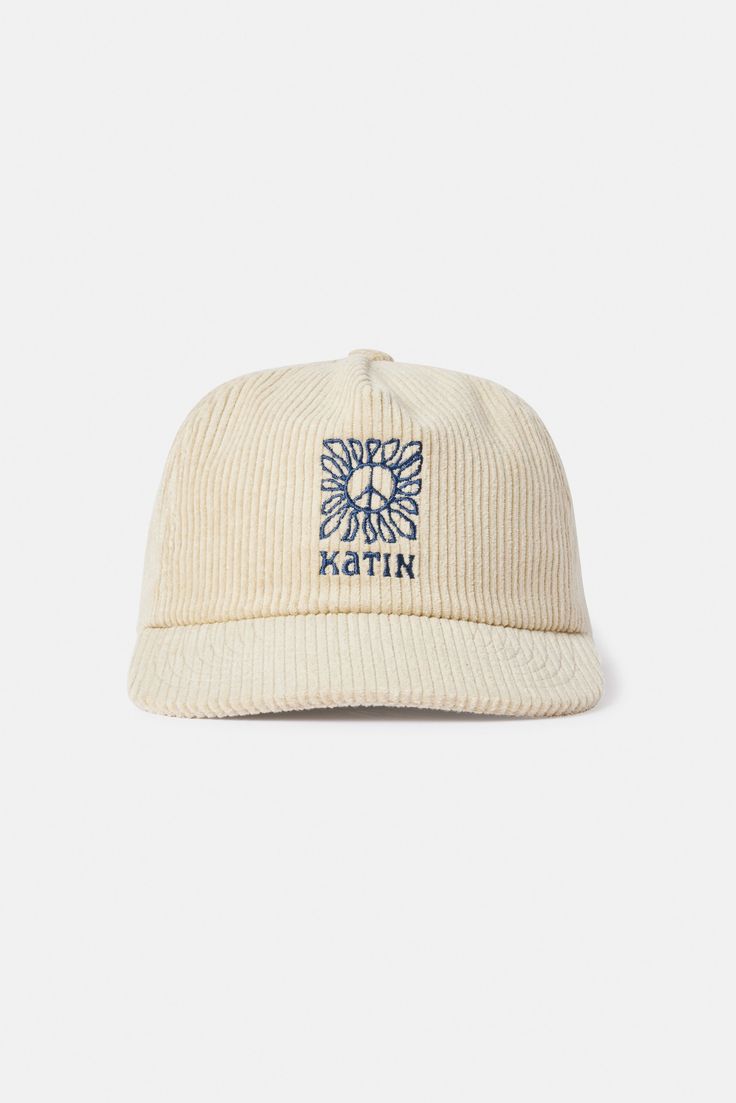 Made with the same high quality and durability as our surf trunks, the Katin headwear collection offers both style and comfort with every wear. The Communal Hat is made from cotton corduroy featuring custom embroidery. 100% Cotton corduroy Custom Katin embroidery Snapback closure 5 panel unstructured | Communal Hat Cotton in Vintage White | Casual Surf Clothing by Katin Surf Clothing, Surf Outfit, Custom Embroidery, White Casual, Hats Vintage, White Vintage, Embroidery, Hats, High Quality