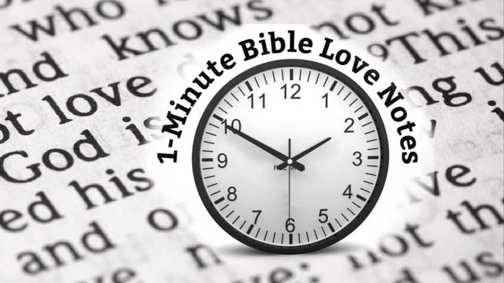 1-Minute Bible Love Notes