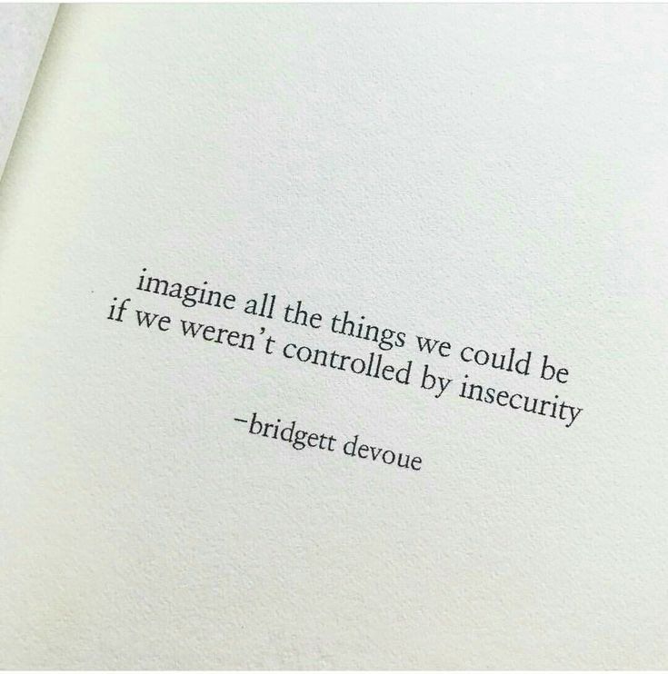 an open book with the words imagine all the things we could be if we were controlled by insecity