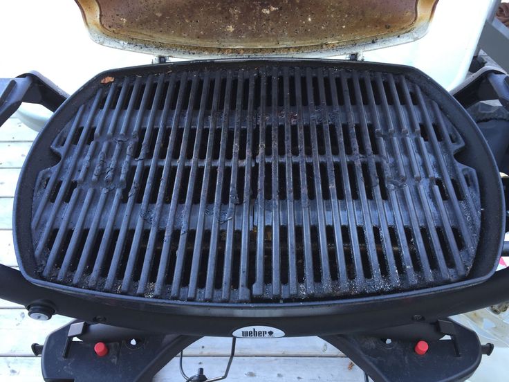 the grill has been cleaned and is ready to be used for bbqs or other outdoor cooking