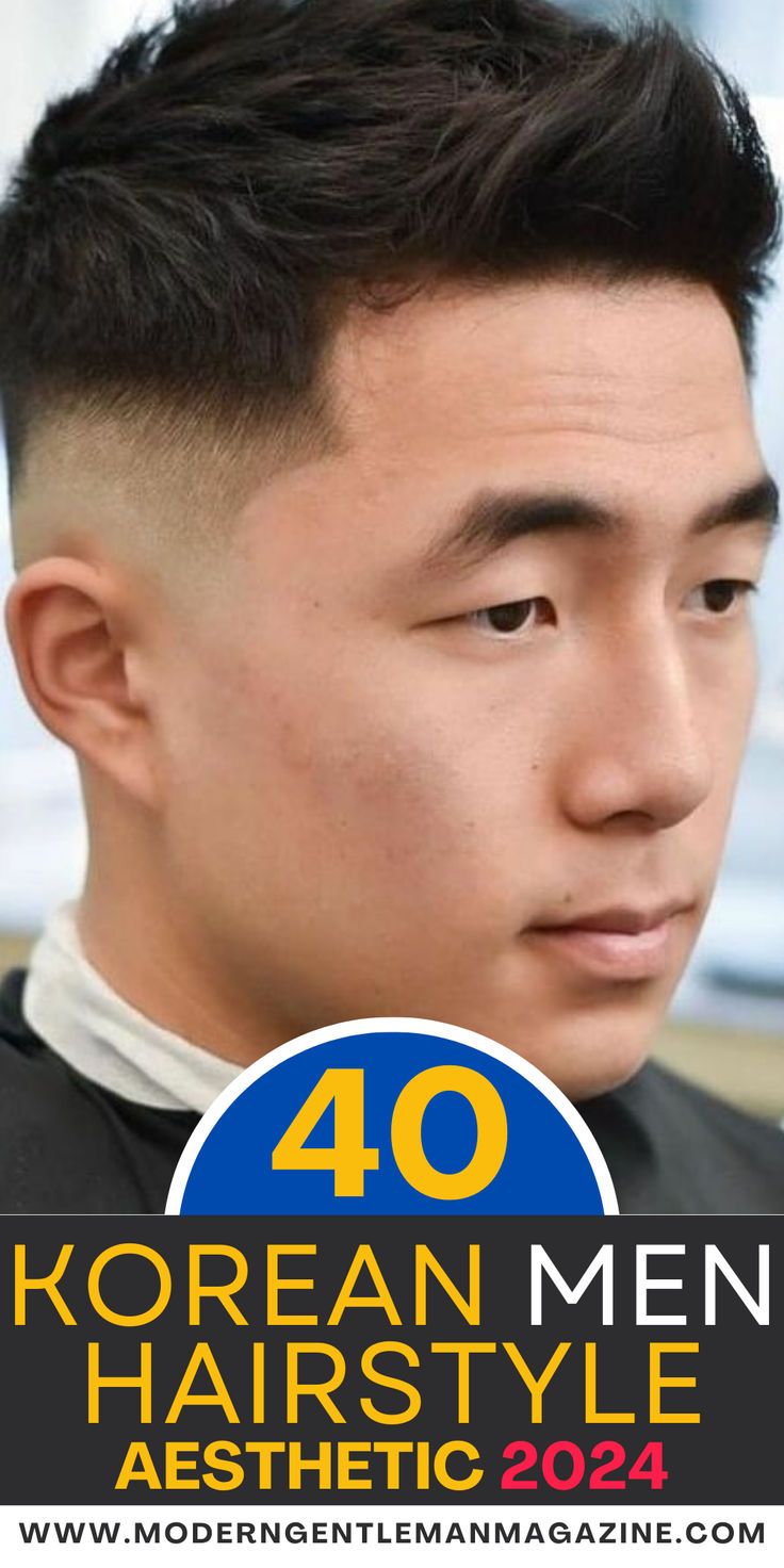 Explore 40 trendy Korean men's hairstyles for a fresh and stylish look! From sleek undercuts to textured waves, these hairstyle ideas will inspire your next grooming session. Elevate your look with these popular and fashionable Korean hair trends. #KoreanHairstyles #MensHaircuts #TrendyStyles Korean Men Hairstyle, Men Hairstyle, Korean Hair, Chic Hairstyles, Textured Waves, Men's Hairstyles, Sleek Hairstyles, Mens Hairstyles Short, Korean Hairstyle