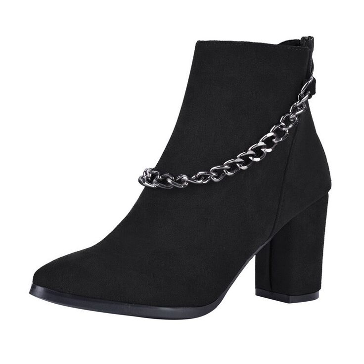 New 2019 Women Shoes Ankle Sexy Boots Short Boots High-heel Fashion Po – shoemehoney Trendy High Heel Booties With Zipper Closure, Trendy Ankle-high Booties With Zipper, Trendy Ankle-high Booties With Zipper Closure, High Heel Booties With Zipper For Fall, High Heel Booties With Zipper Closure For Fall, Ankle-high Heels With Zipper Closure For Fall, Fall Heels With Zipper Closure And Round Toe, High Heel Martin Boots With Zipper For Fall, Fall High Heel Martin Boots With Zipper