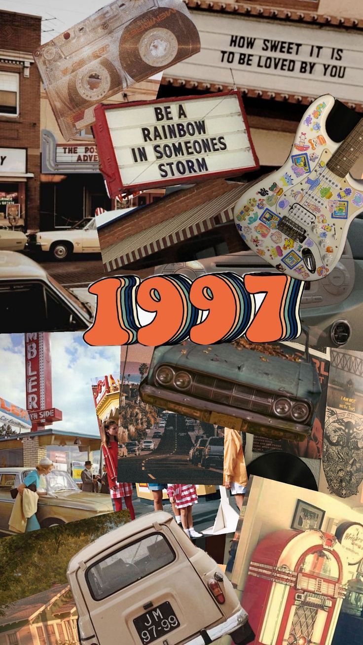 a collage of old cars, trucks, and billboards with the words 1932 written on them