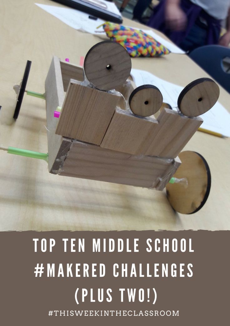 the top ten middle school makered challenges plus two - this week in the classroom