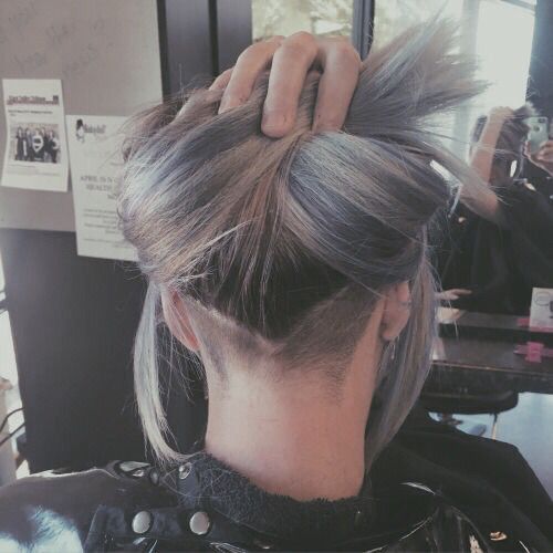 * Small Undercut Nape, Women’s Undercut, Hidden Undercut Long Hair, Angled Undercut, Mini Undercut, Feminine Undercut Long Hair, Small Undercut, Shornnape Undercut, Undercut Hair Designs