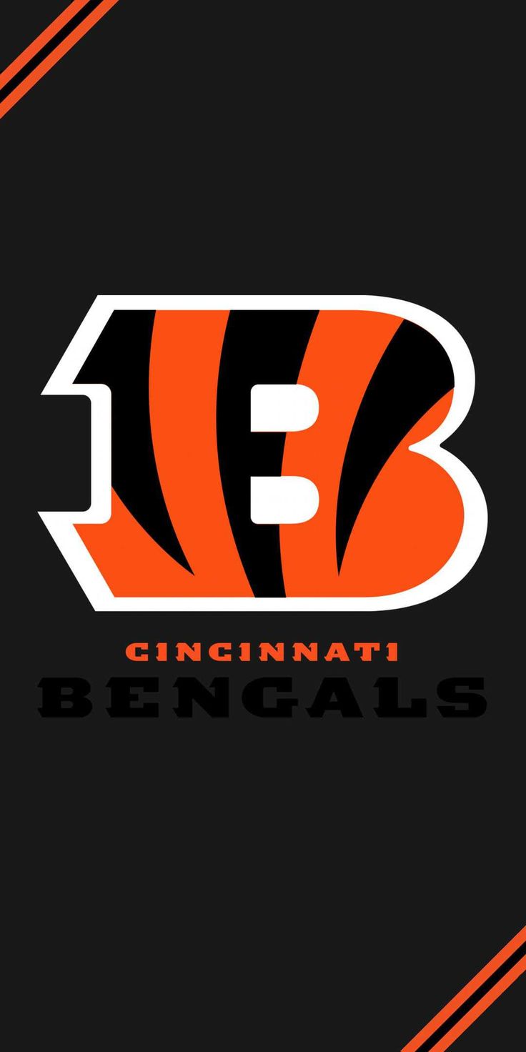 the cincinnati tigers logo on a black background