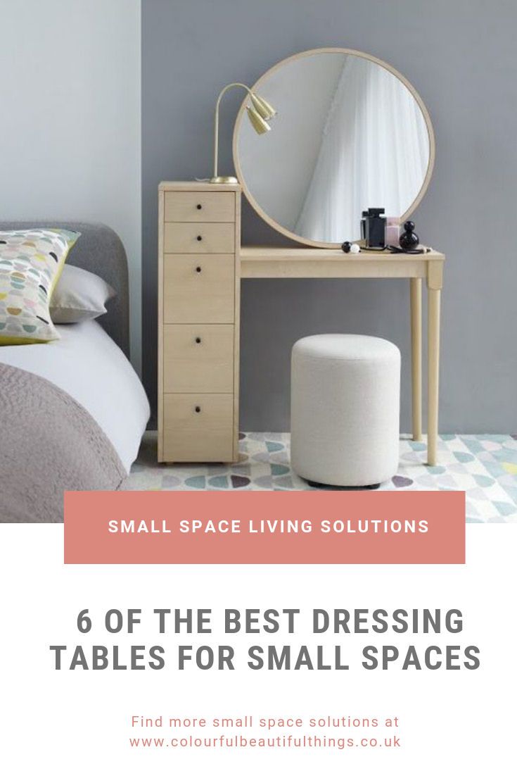 small space living solutions 6 of the best dressing tables for small spaces cover image