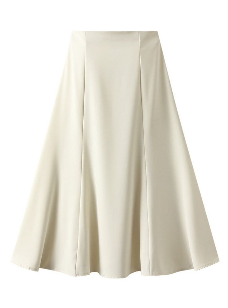 Fabric name: polyesterSkirt type: A-line skirtSkirt length: medium and long skirtColor: beige, black, khaki, greenSize: M,L Stretch A-line Skirt With Lining, Elegant Beige A-line Skirt, Beige Flared Skirt Solid Color, Cream Pleated Flowy Flared Skirt, Flowy Beige Maxi Skirt, Cream Full Pleated Lined Skirt, Cream Flared Pleated Skirt With Lining, Beige Pleated Skirt With Lined Skirt, Cream Pleated Long Skirt