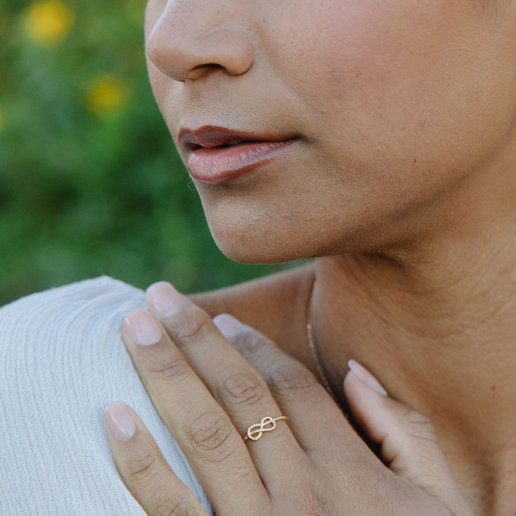 Discover the perfect blend of traditional marine style and modern sophistication with our one-of-a-kind Crew Ring. Expertly crafted from solid gold and elegantly designed with a nautical look, it's the perfect accessory for any occasion. Dare to be different - wear the Crew Ring and turn heads with its bold, unique style. Available in 14k gold plated brass Band width: 1mm Protected with an anti-tarnish barrier SKU: BYR1094 Gold Rings With A Modern Twist For Promise, Elegant Hypoallergenic Midi Rings, Elegant Hypoallergenic Midi Rings With Round Band, Modern Twist Gold Jewelry For Anniversary, Gold Jewelry For Anniversary With A Modern Twist, Elegant Hypoallergenic White Gold Rings, Elegant Recycled Gold Ring With Round Band, Elegant Recycled Gold Round Band Ring, Elegant Hypoallergenic Ring Jewelry