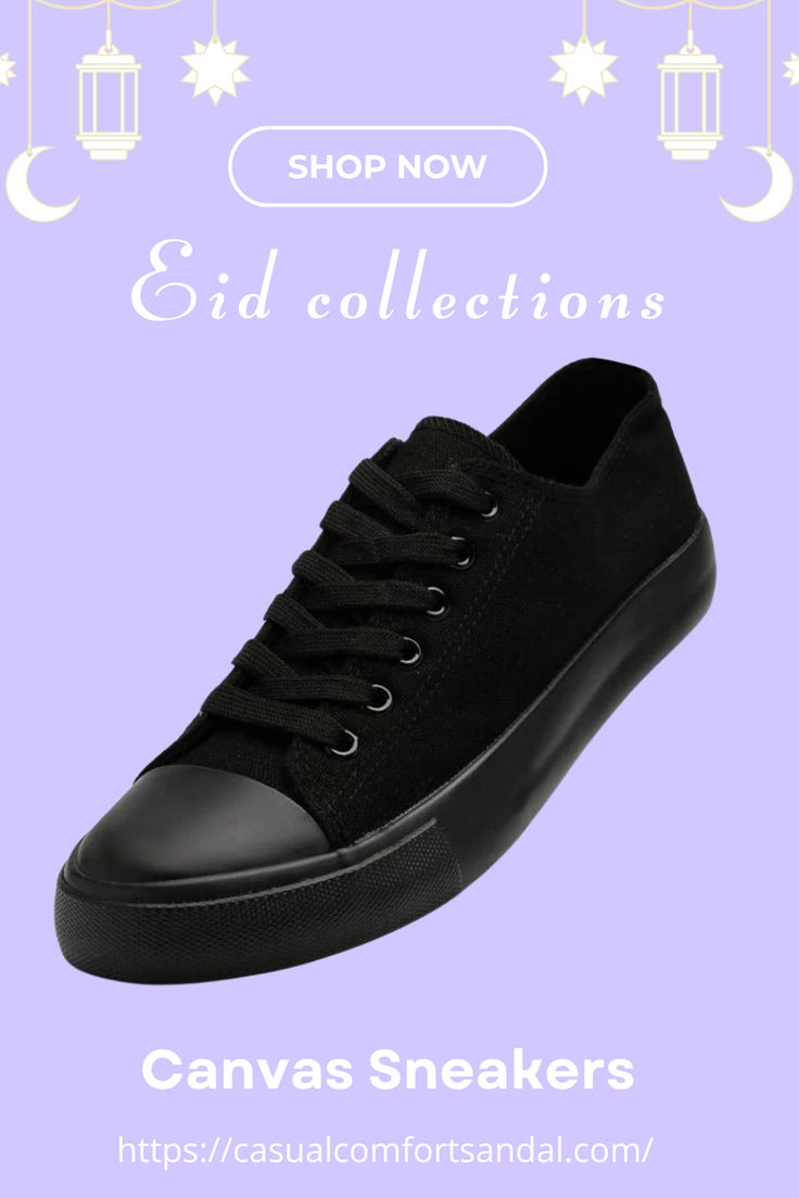 Step into comfort and style with our Essential Canvas Sneakers! 👟 Elevate your Eid look with versatile footwear that blends fashion and functionality seamlessly. Order now and stride with confidence this Eid! #eid #eidmubarak #ramadan #eidcollection #islam #muslim #eidoutfit #eidaladha #allah #pinterest #eidgifts #happyeid #quran #india #mubarak #muslimah #islamic #hajj #bhfyp #hijab #eidulfitr Slip-resistant Canvas Sneakers With Round Toe, Slip-resistant Lace-up Sneakers For Streetwear, Casual Low-top Skate Shoes Fade-resistant, Casual Mid-top Fade-resistant Skate Shoes, Slip-resistant Textile Sneakers For Streetwear, Cotton Sneakers With Laces For Streetwear, Trendy Canvas Shoes With Laces, Trendy Low-top Canvas Sneakers, Casual Slip-resistant Skate Shoes With Round Toe