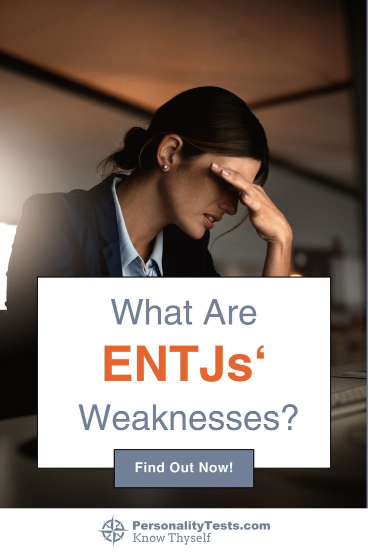 a woman sitting in front of a computer with the words what are entus'weakness? find out now