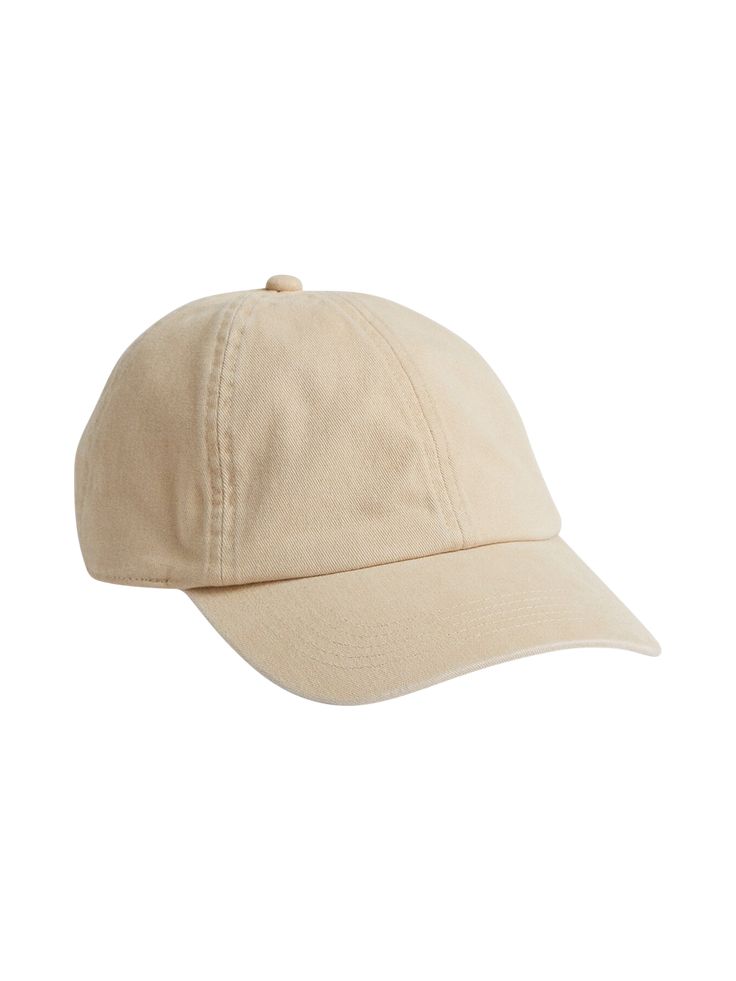 a white baseball cap on a white background