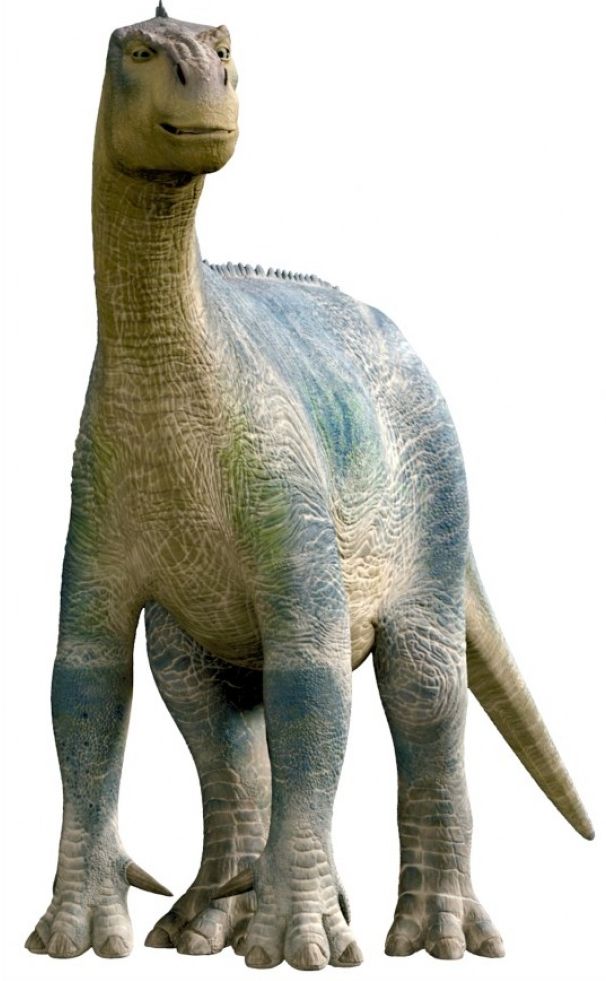 an image of a dinosaur that looks like it is walking