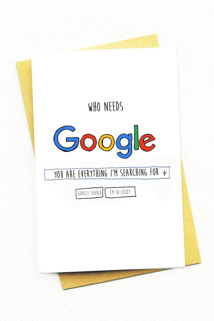 a card with the words google on it