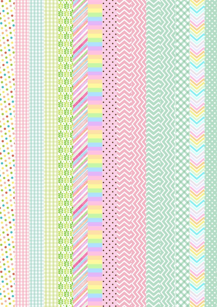 a set of different patterns and colors for wallpapers or scrapbook pages stock photo