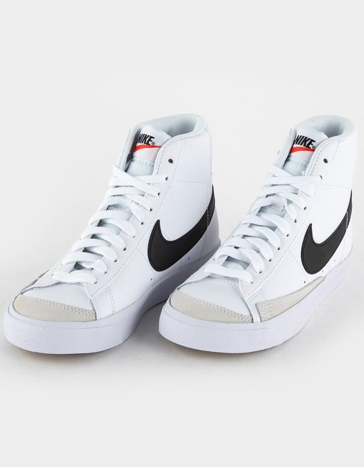 NIKE Blazer Mid '77 Kids Shoes | Tillys Girls Nike Blazers, Kids Nike Blazers, Nike Popular Shoes, Mike Blazers, Nike Blazers Mid 77's, Nike For Boys, Aesthetic Nike Shoes, Back To School Sneakers