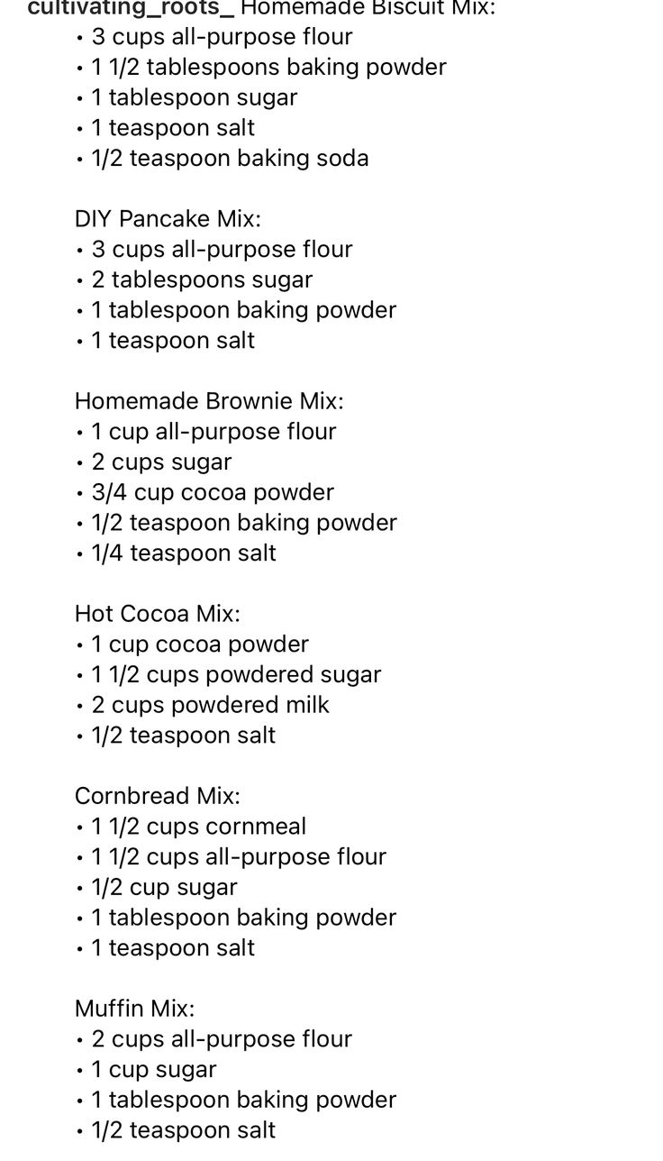 the recipe list for chocolate cake mix is shown in black and white, along with instructions to make it