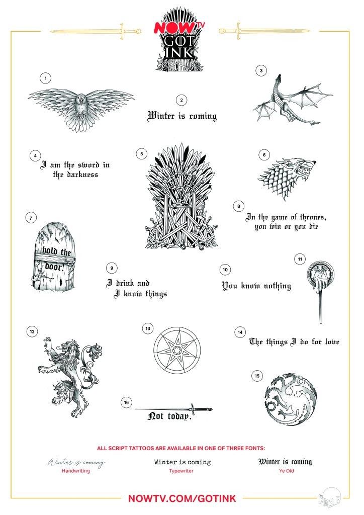 the game of thrones symbols and their meanings