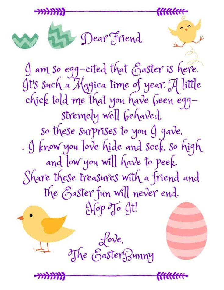 an easter poem with two birds and eggs