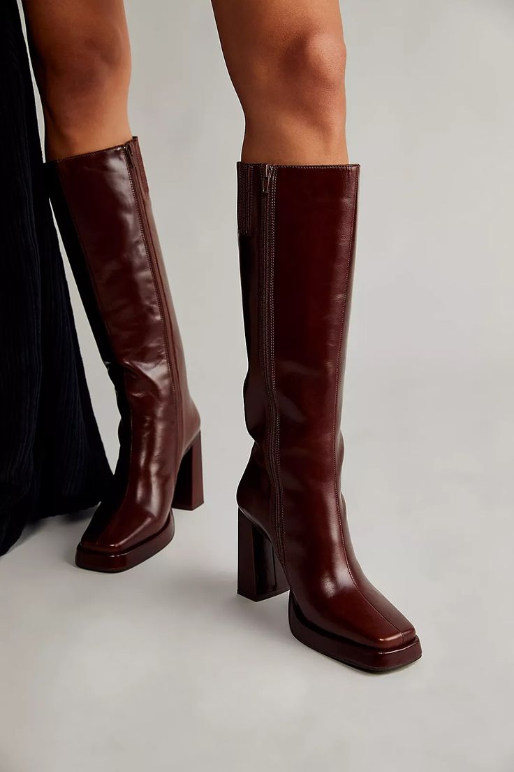 Taysha Tall Boots | Free People 2023 Winter Shoes, Francoise Hardy, Jeanne Damas, Paris Mode, Shoe Inspo, Fall Fits, Mode Inspo, Boots Fall, Pretty Shoes