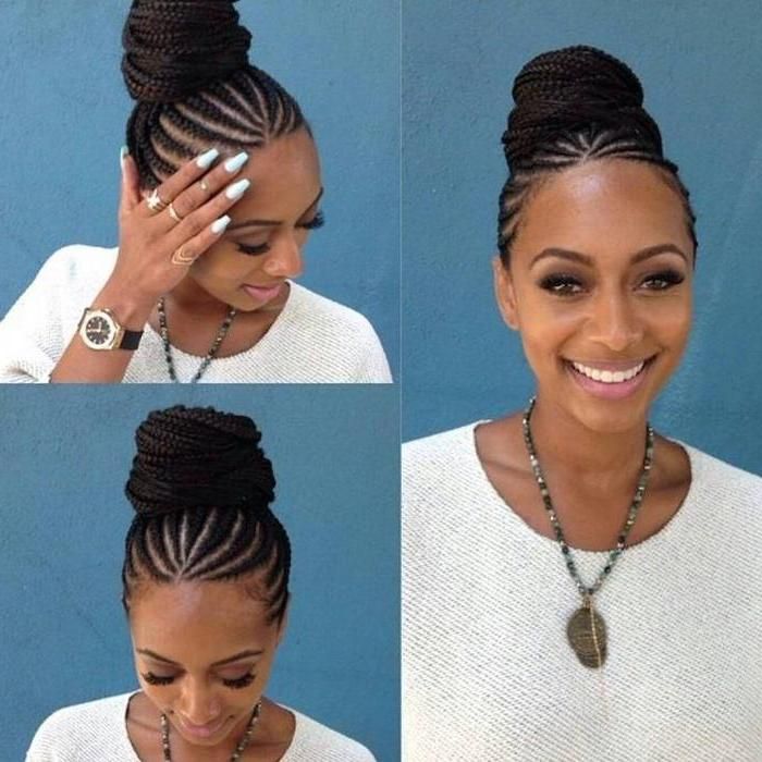 Keri Hilson Braids, Updo Cabello Natural, Ghana Braid Styles, Plaited Hair, Keri Hilson, Twisted Hair, Braided Bun Hairstyles, Beautiful Braids, Braid Ideas