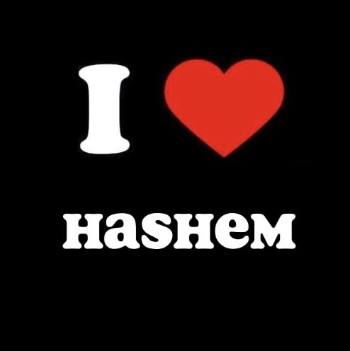 i love hash with the word hash in white letters on a black background and a red heart