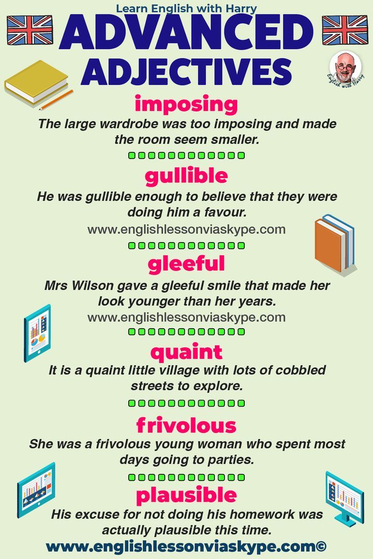 a poster with different types of words and pictures on the back ground, including an image of