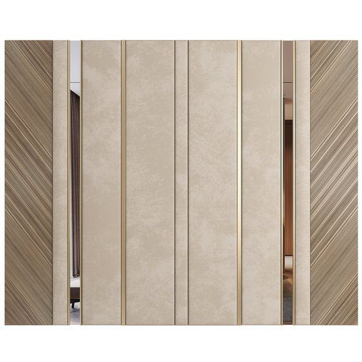 an image of a door with gold stripes on it