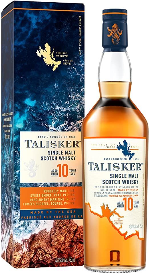 Talisker Whisky, Whisky Gift Set, Talisker Distillery, Alcohol Facts, Gin Liqueur, Whisky Bottle, Grand Marnier, Scotch Whiskey, Single Malt Whisky