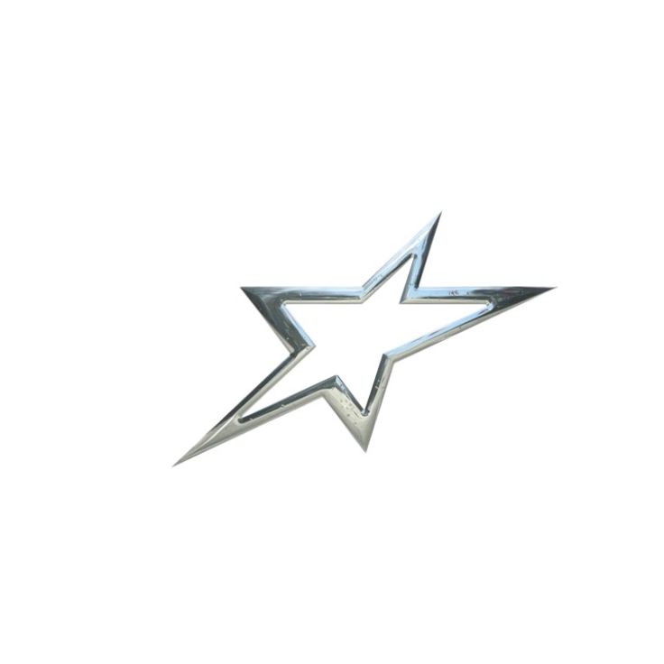 a star shaped object is shown against a white background