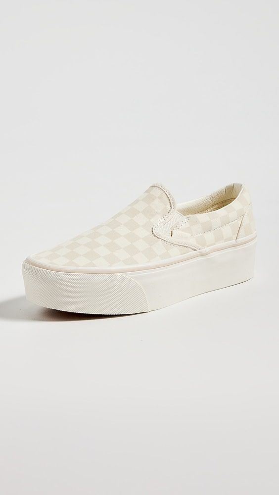 Vans CSO Stackform Sneakers | Shopbop Platform Vans, Checkered Vans, Check Pattern, Cute Shoes, Shoe Brands, Gq, Me Too Shoes, Fall Outfits, New Arrivals