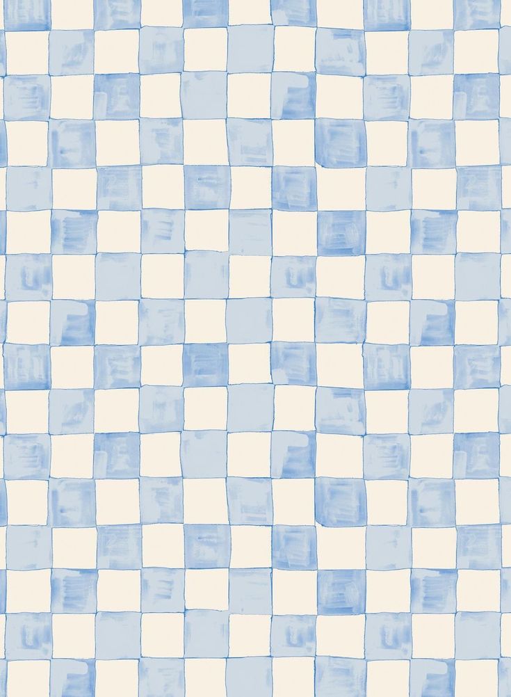 Patterns For Scrapbooking, Checkered Ipad Wallpaper, Checkered Print Wallpaper, Wallpaper Prints Pattern, Fun Prints And Patterns, Blue And White Checkered Wallpaper, Pastel Checkered Wallpaper, Things To Put On Your Wall, Blue Checkered Wallpaper