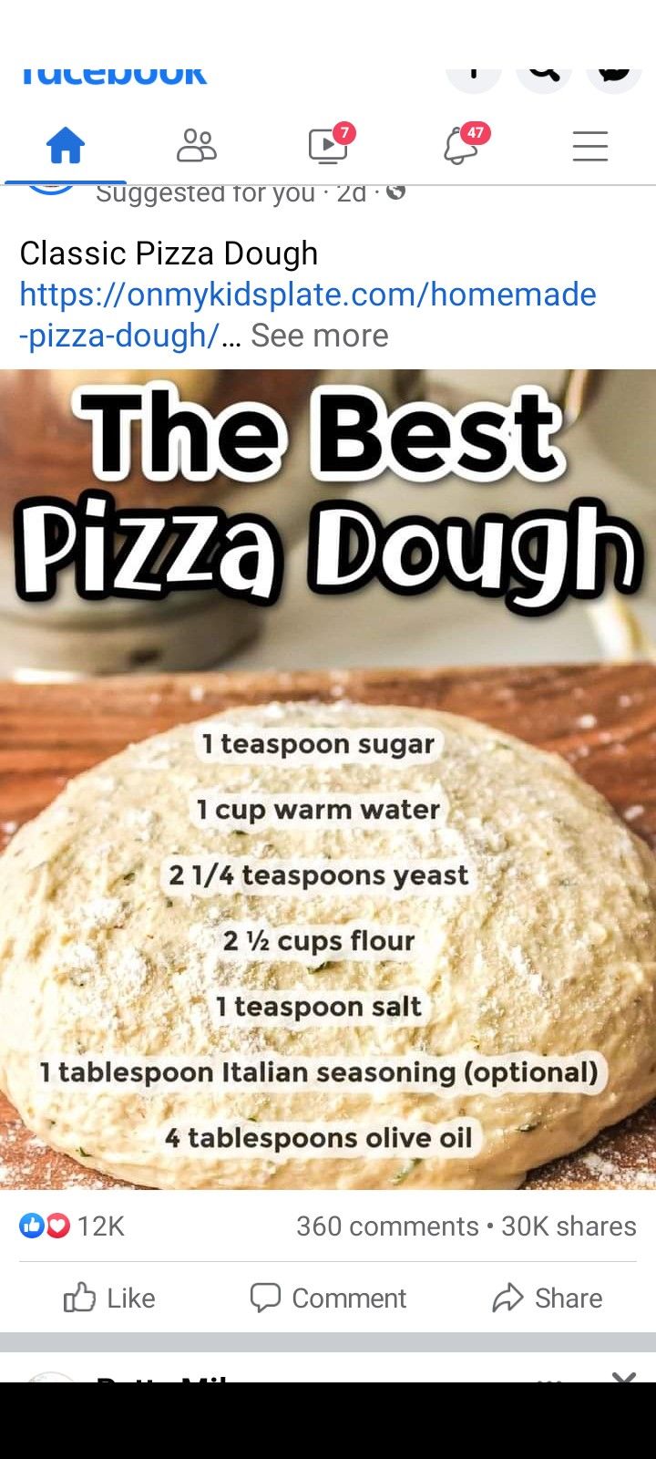 the best pizza dough on instagram