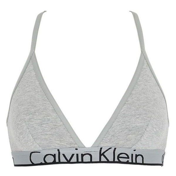 Calvin Klein Underwear Women Logo Band Cotton Jersey Triangle Bra ❤ liked on Polyvore featuring cotton jersey and calvin klein underwear Top Calvin Klein, Bra Outfit, Calvin Klein Outfits, Calvin Klein Bra, Strappy Bra, Cute Bras, Triangle Bra, Bra Lingerie, Dance Outfits