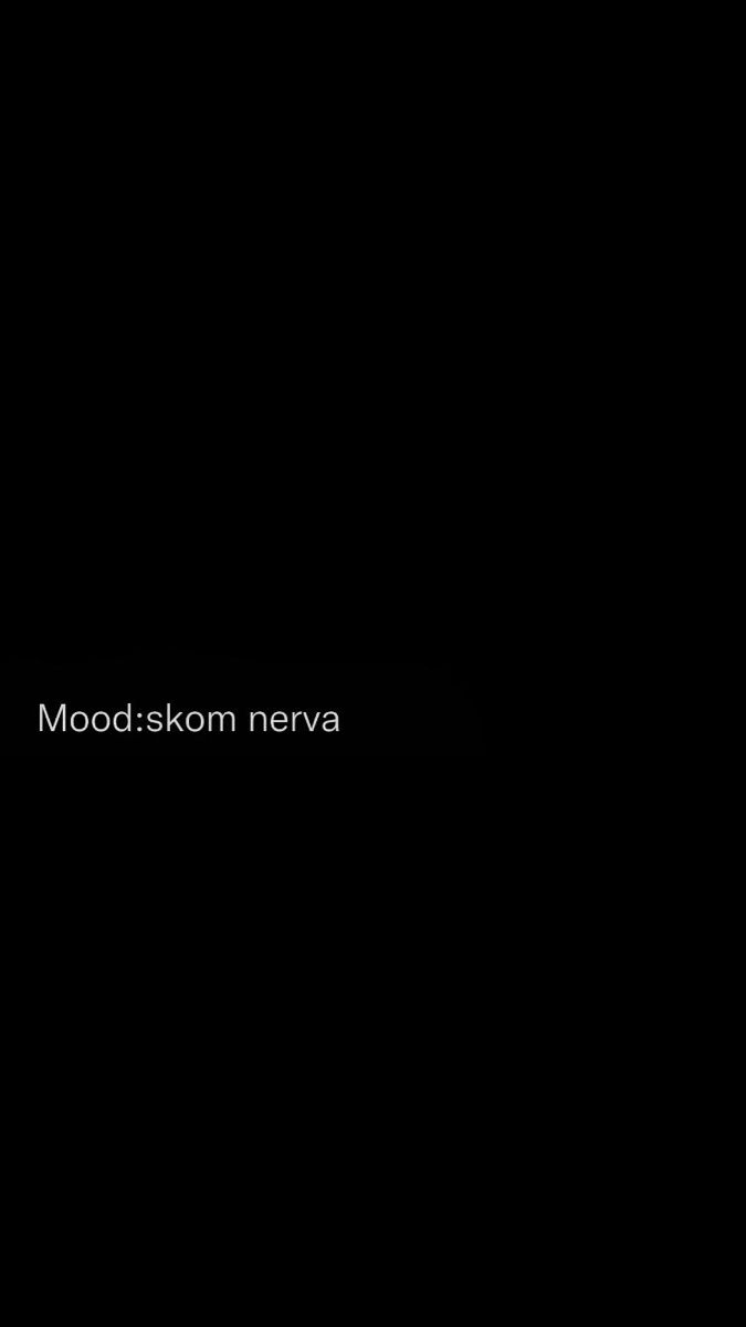 a black background with the words mood skom nerva