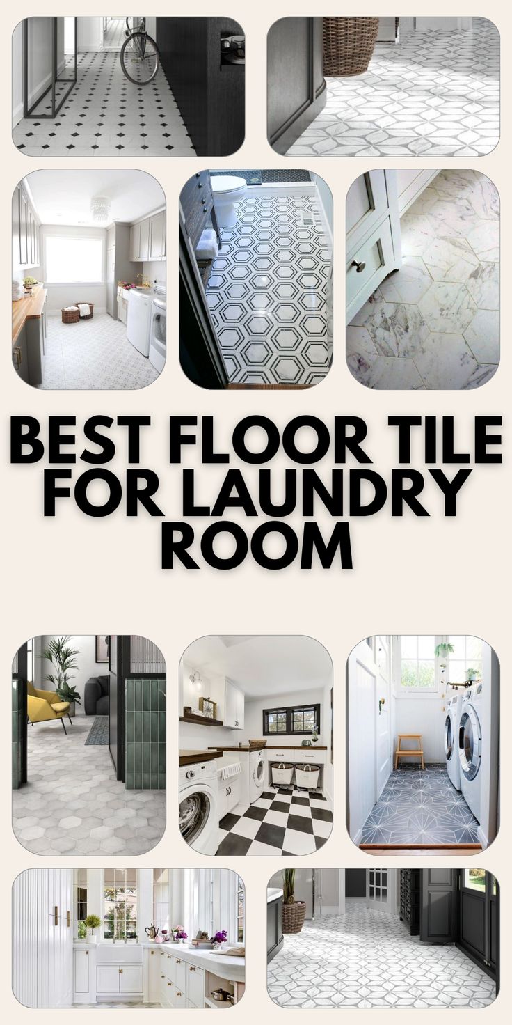 the best floor tile for laundry room