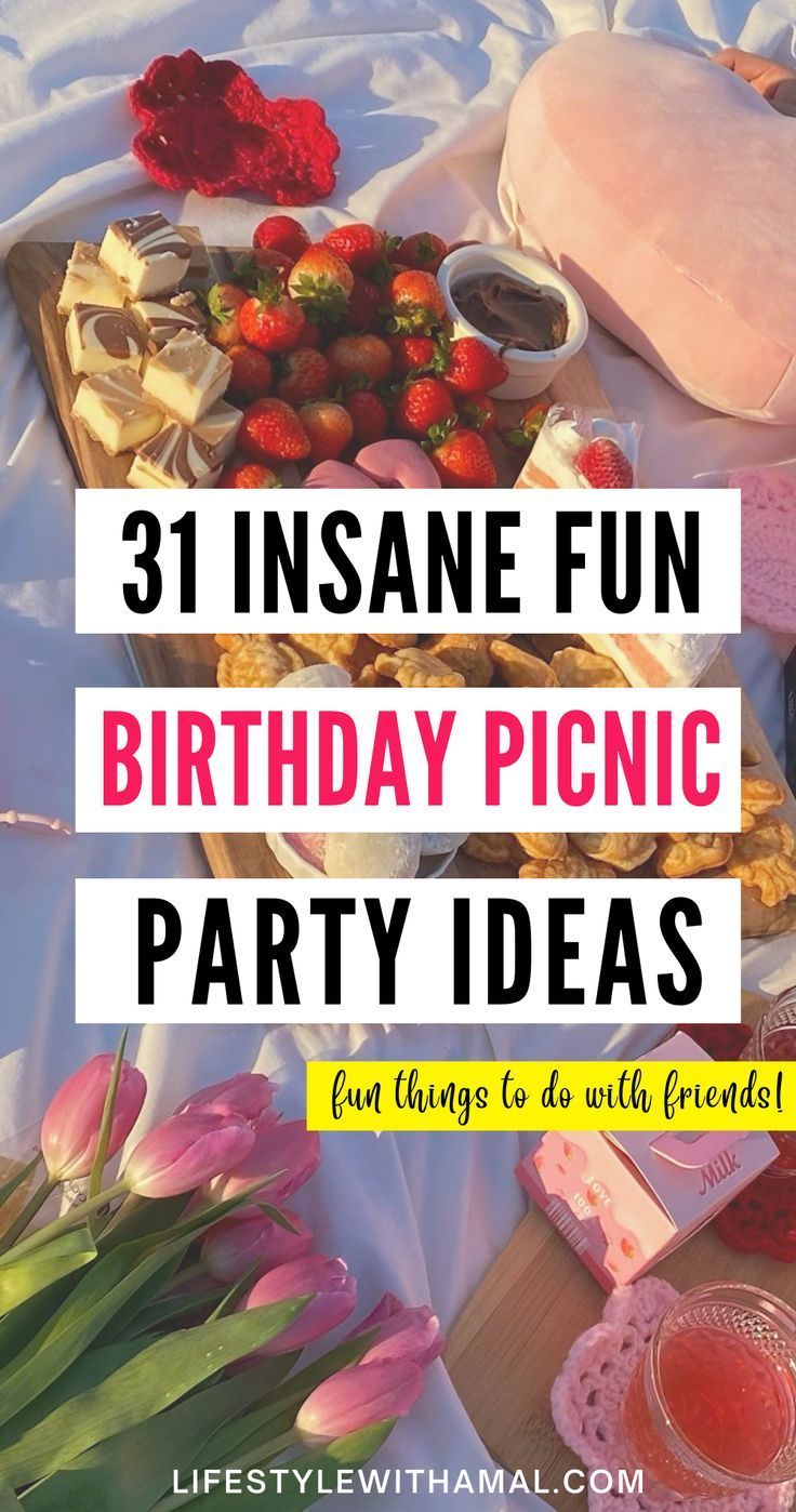 an image of birthday picnic party ideas