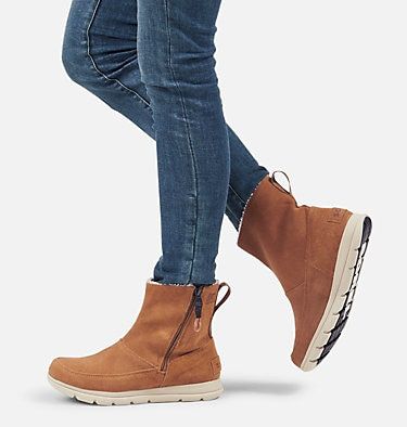 Sorel Womens Boots Outfits, Sorel Explorer Joan Boot, Winter Boots Women Snow, Sorel Explorer, Sorel Boots Womens, Womens Casual Boots, Brown Boots Women, Womens Waterproof Boots, Waterproof Snow Boots