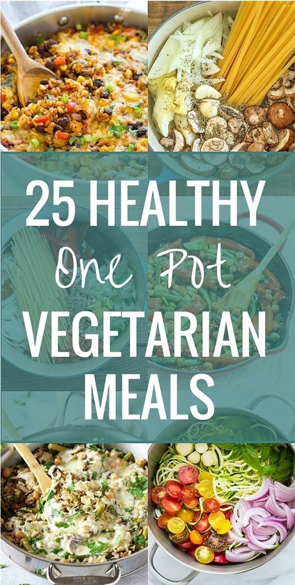 the top 25 healthy one pot vegetarian meals