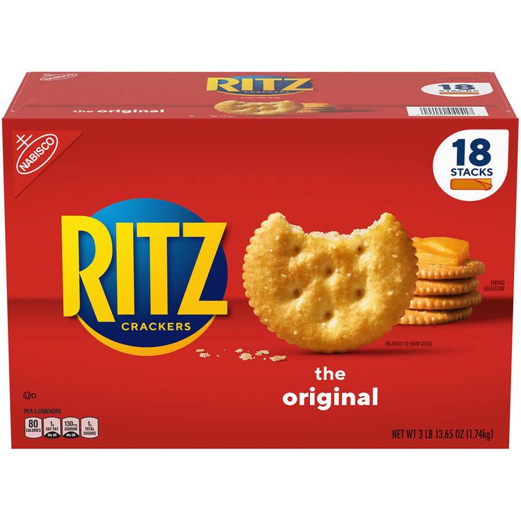 ritz crackers are the original snack