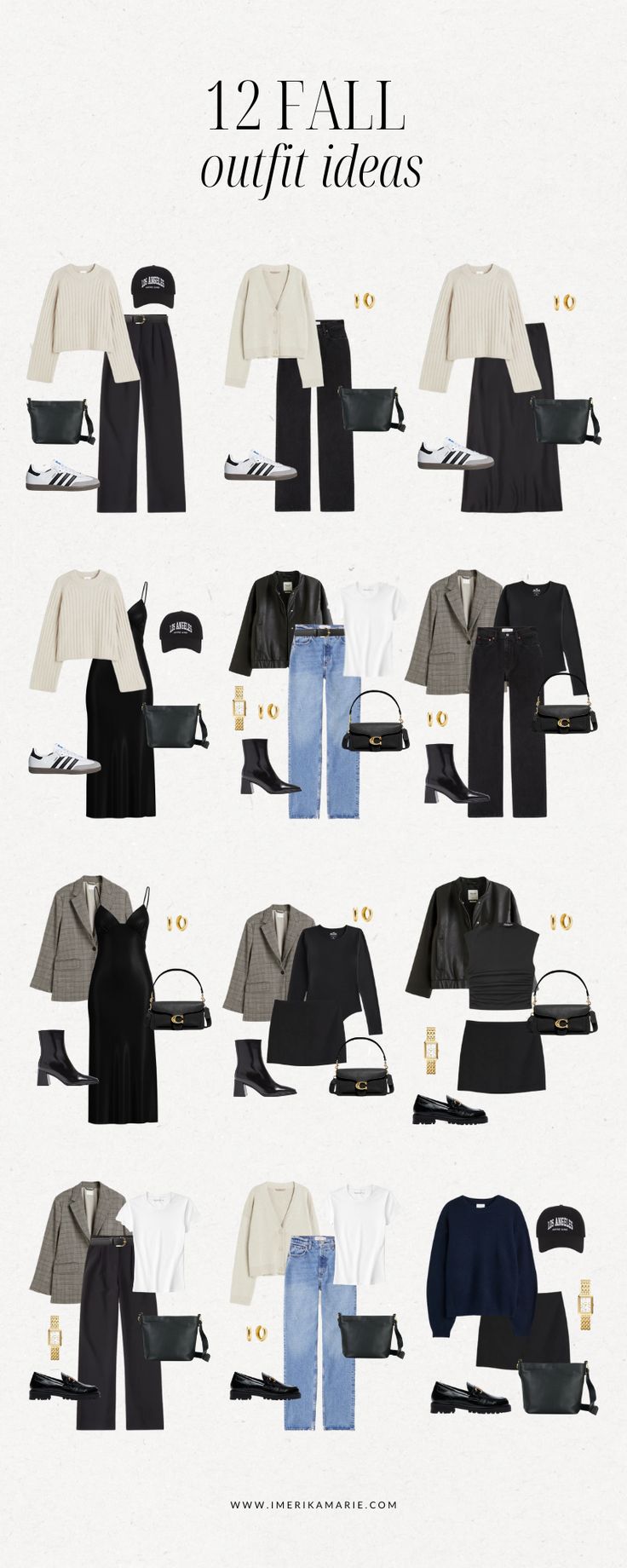 fall outfit ideas Fall Event Outfits Women, Autumn Going Out Outfit 2023, Autumn Evening Outfits 2023, Startup Work Outfit, Black Fluffy Sweater Outfit, Fall Style Trends 2024, Capsule Wardrobe Aesthetic Outfit, One Month Capsule Wardrobe, Look Rich And Classy Outfit