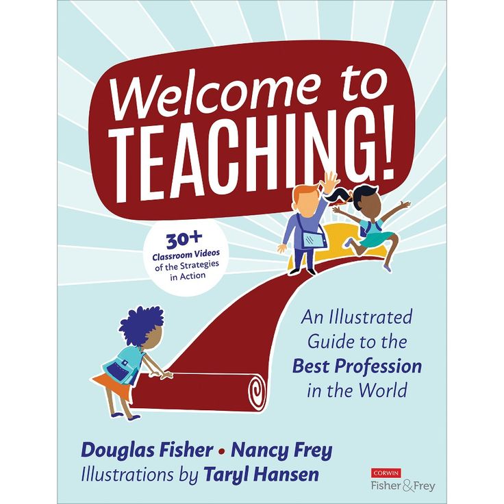 the cover of welcome to teaching book with children on top of a red arrow and text that reads welcome to teaching